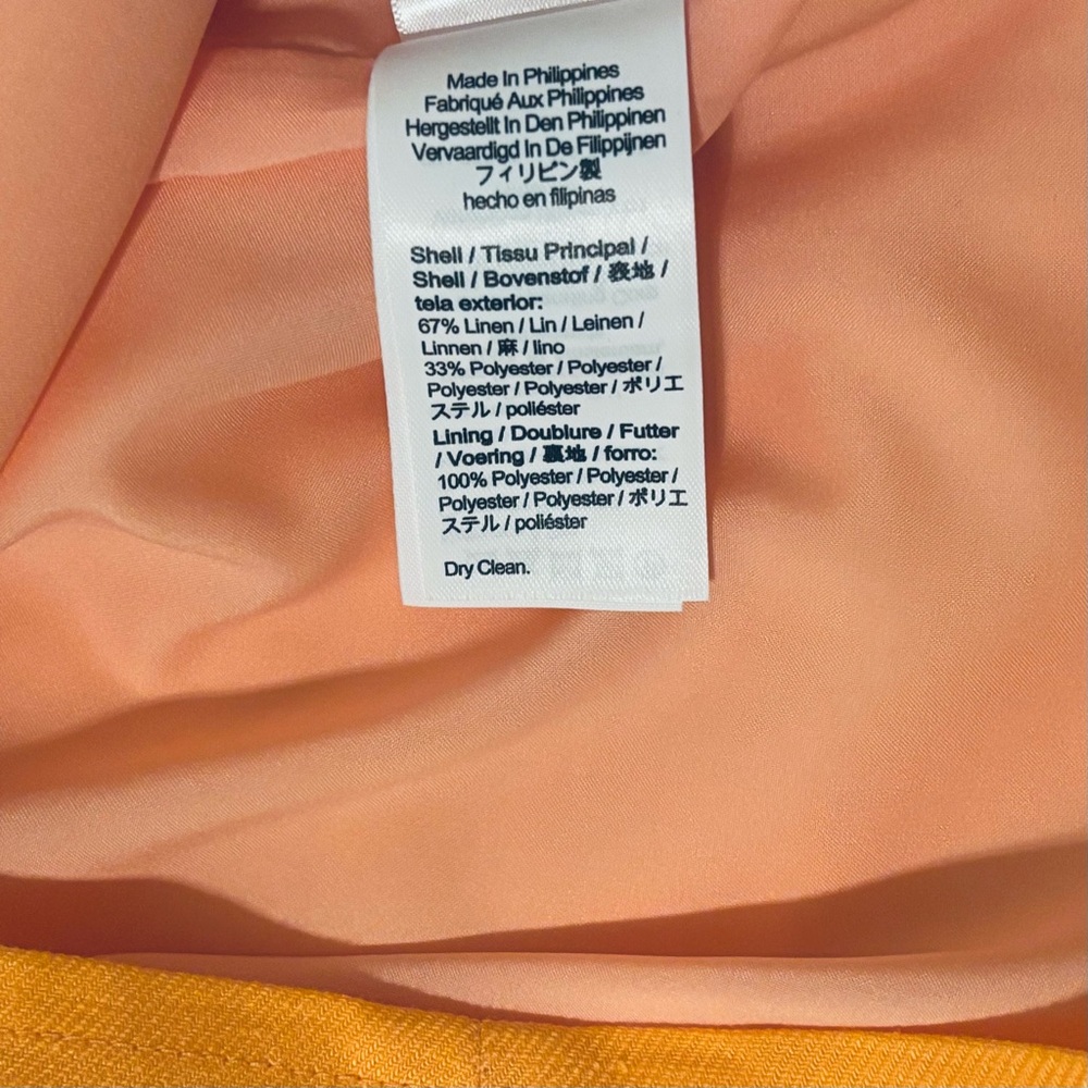 *NWT!* J. Crew Squareneck A-line Dress in Stretch Linen Blend - Picture 9 of 10